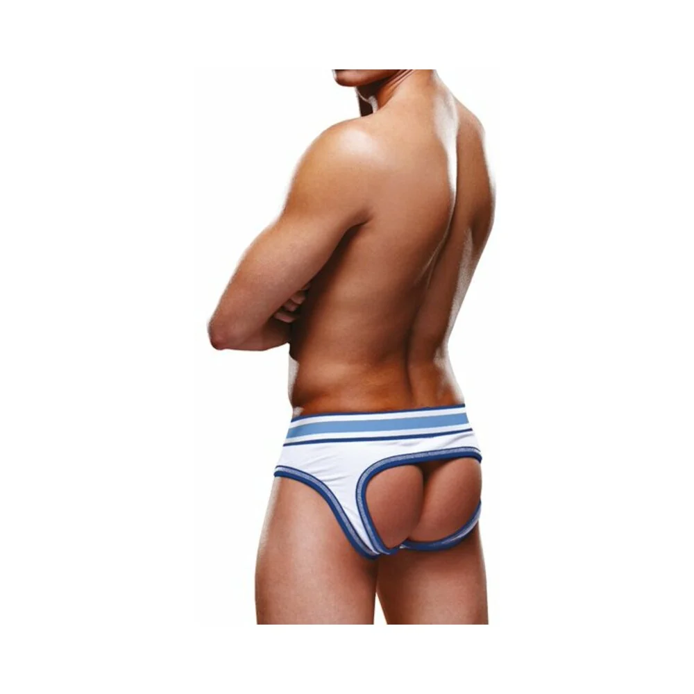 Prowler Open Brief White/Blue XL - Image 6