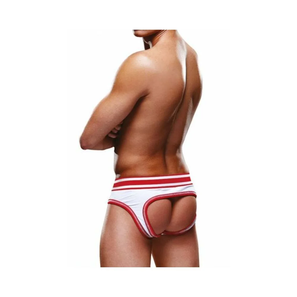 Prowler Open Brief White/Red M - Image 6