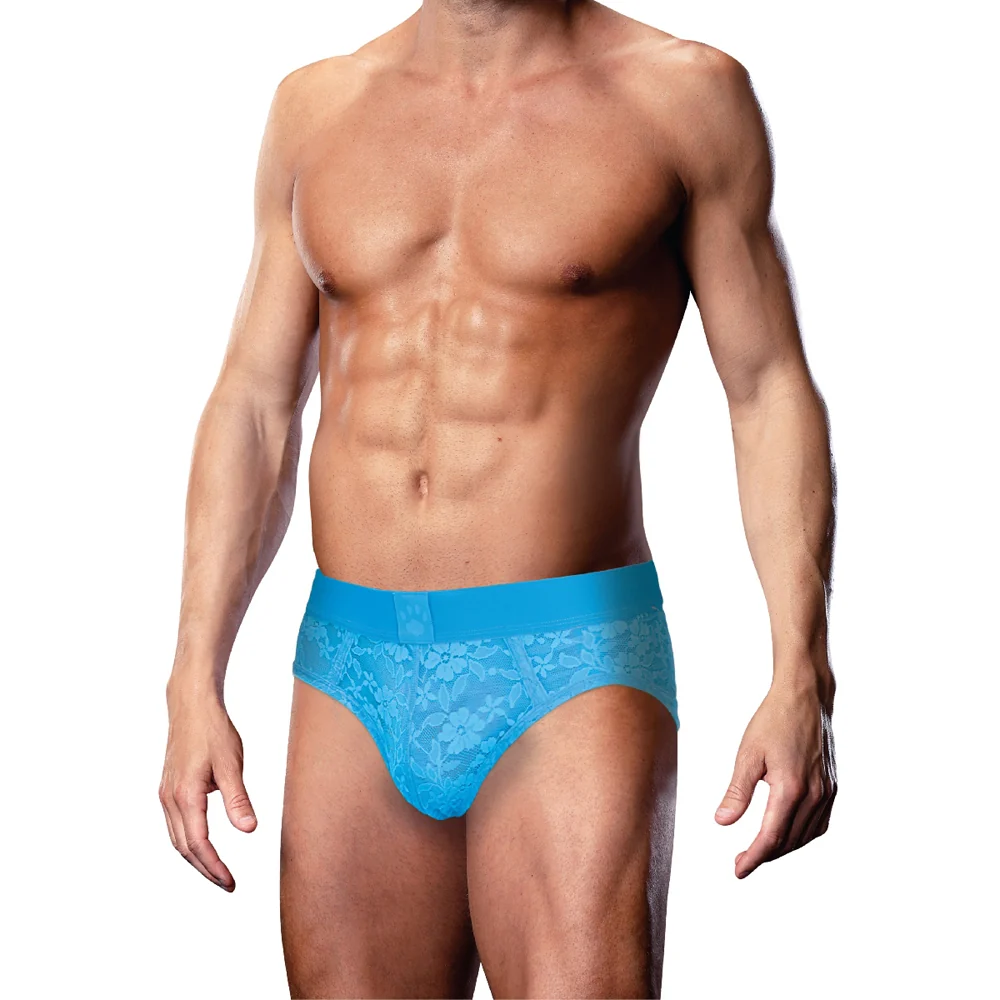 Prowler Lace Brief Neon Blue M - Image 5