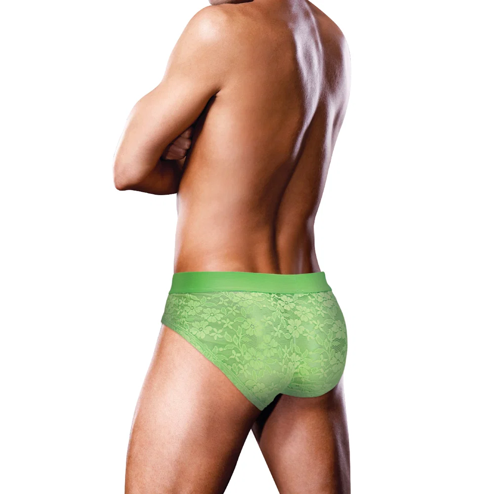 Prowler Lace Brief Neon Green S - Image 6