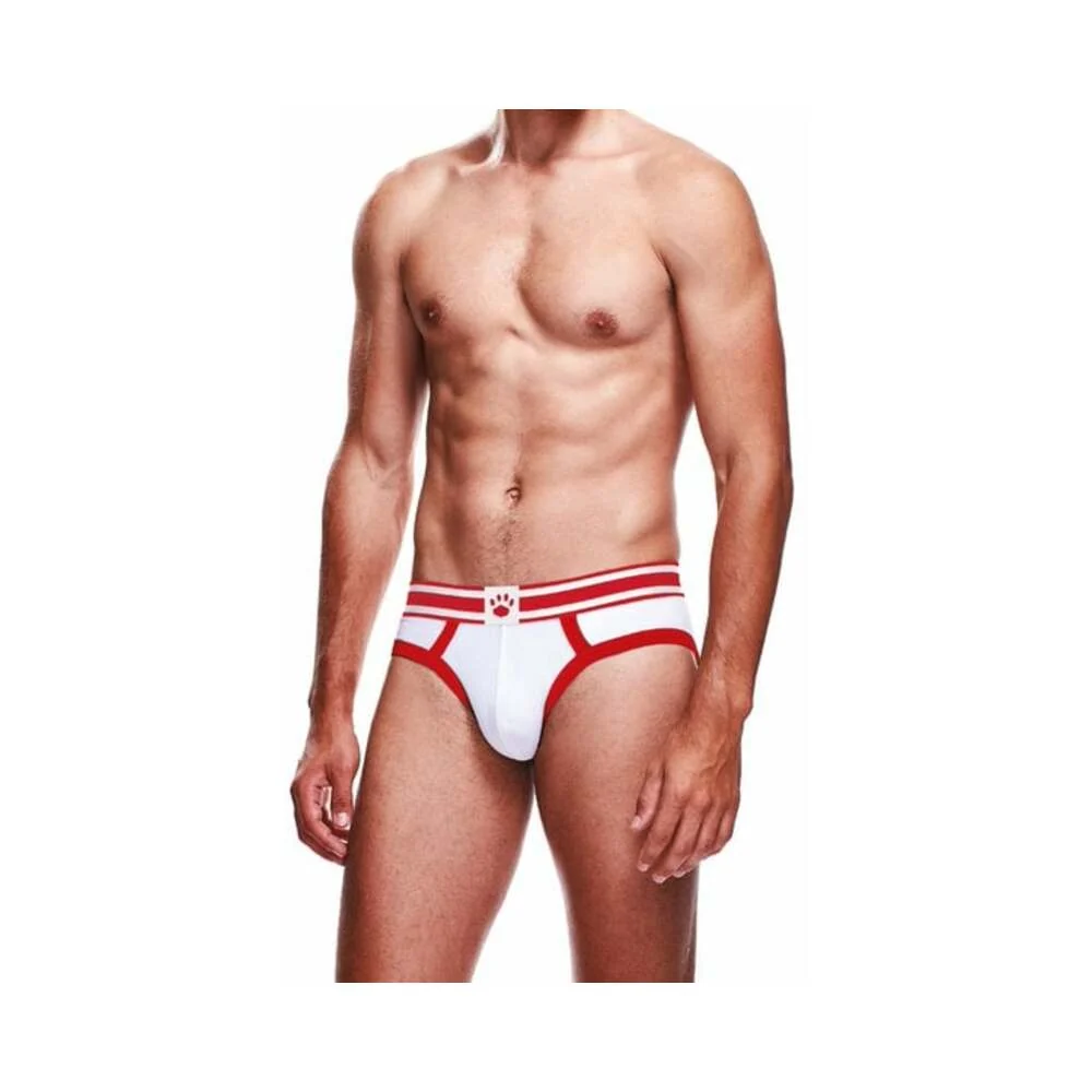 Prowler Brief White/Red S - Image 4