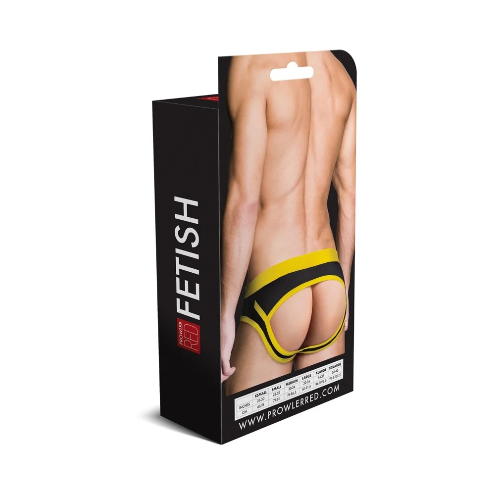 Prowler RED Assless Brief Yellow L - Image 7