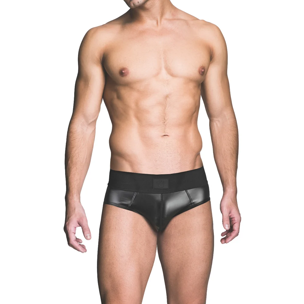 Prowler RED Wetlook Assless Brief Black S - Image 5