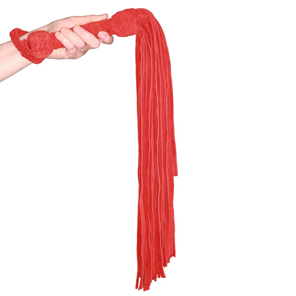Prowler RED Leather Suede Flogger Red - Image 5