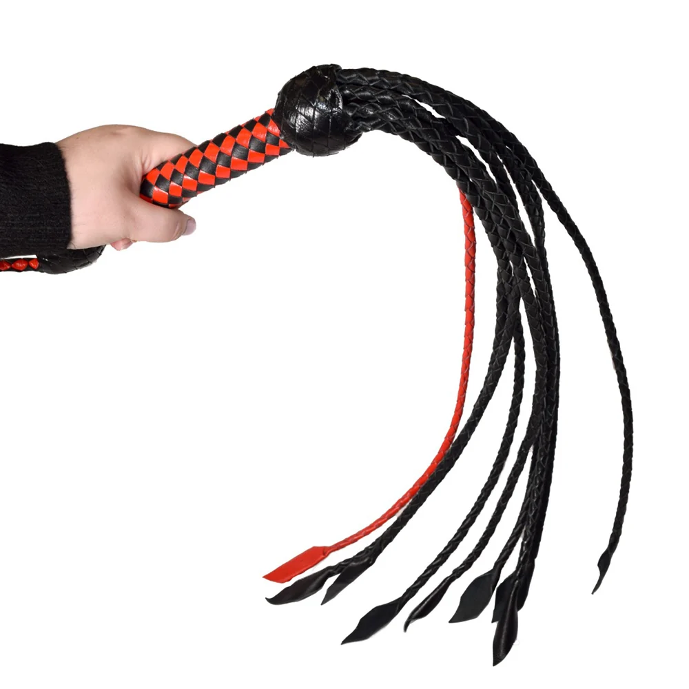 Prowler RED Short Handle Flogger Black/Red - Image 7