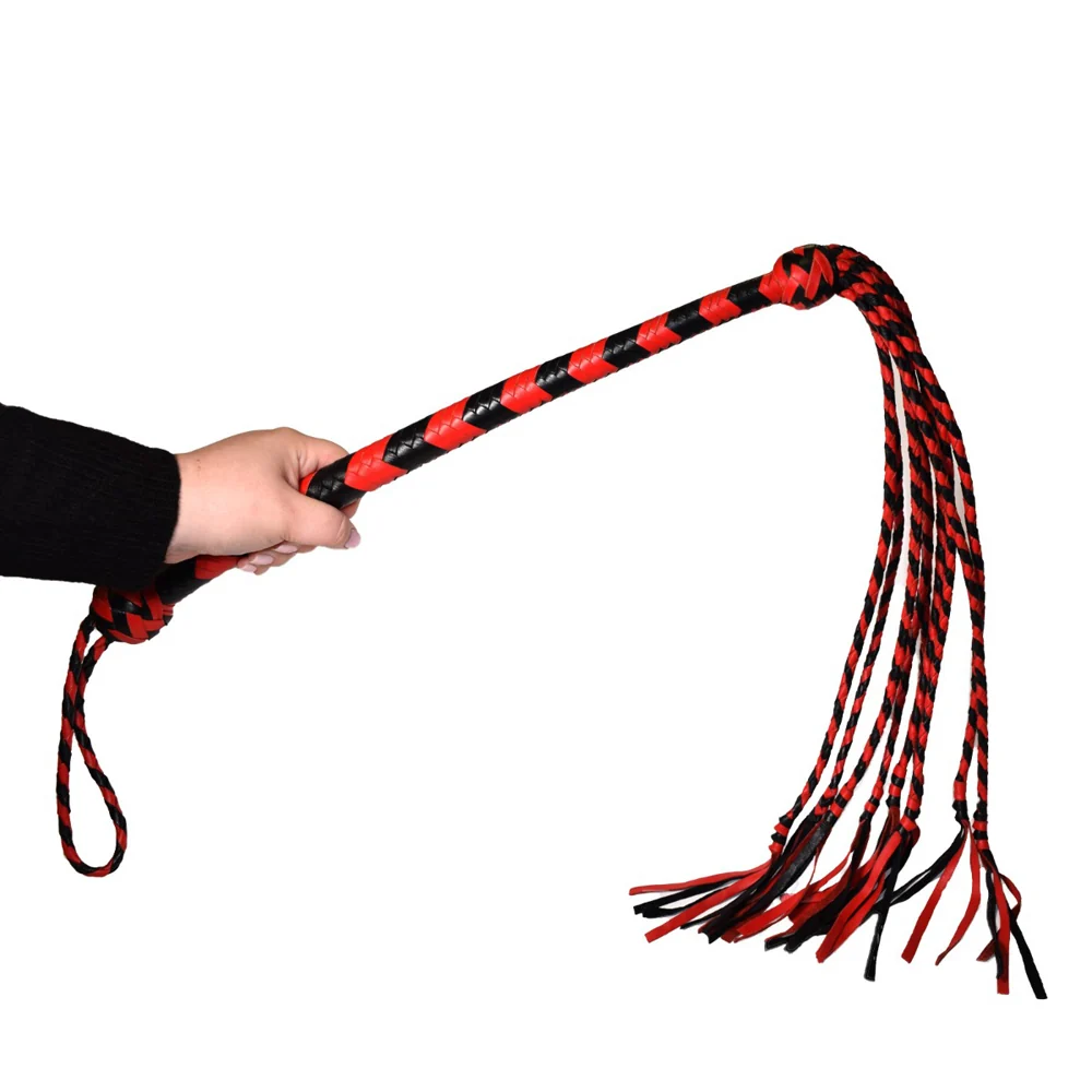 Prowler RED Long Handle Flogger Black/Red - Image 7