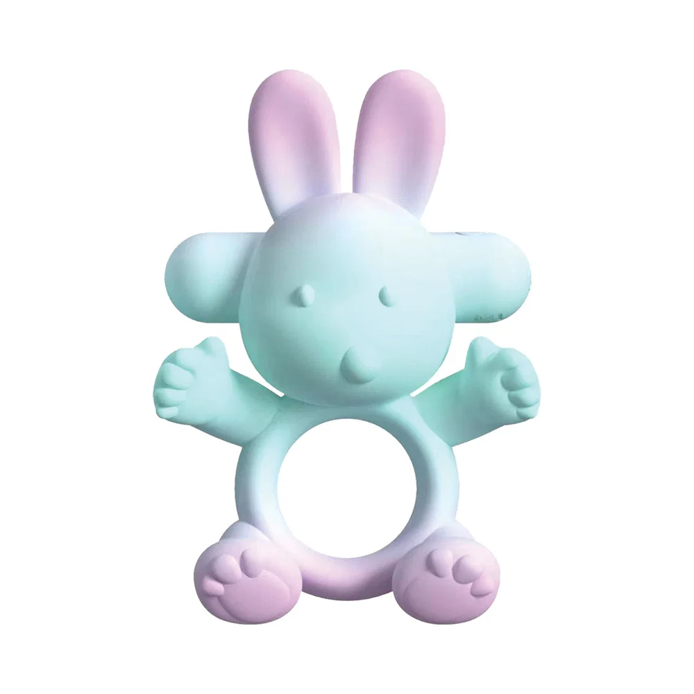 Wet Dreams Ultra Buzzy Bunny Liquid Silicone Ring Vibe - Image 2