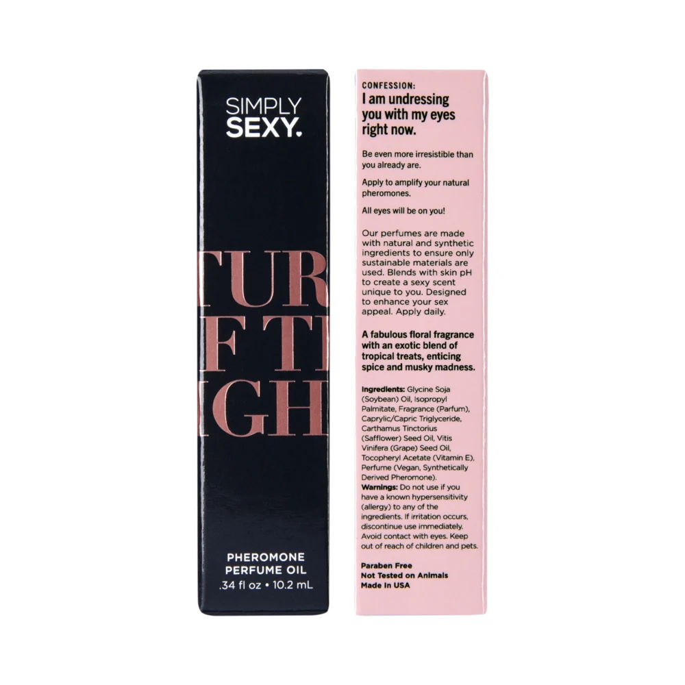 Simply Sexy Pheromone Perfume Oil Roll-On Turn Off The Lights 0.34 oz. - Image 5