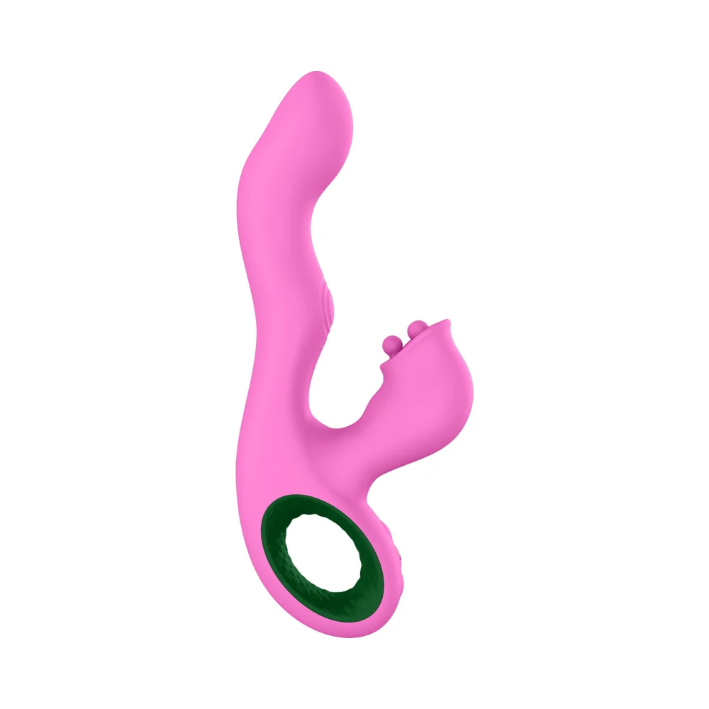 FemmeFunn Pallina Triple Action Thumping Rabbit Vibrator Pink - Image 6