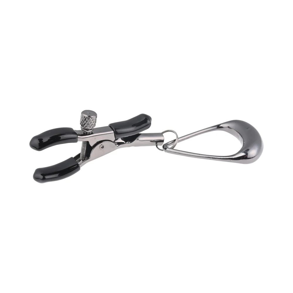 Sportsheets Velvet Noir Tuggable Nipple Clamps - Image 5