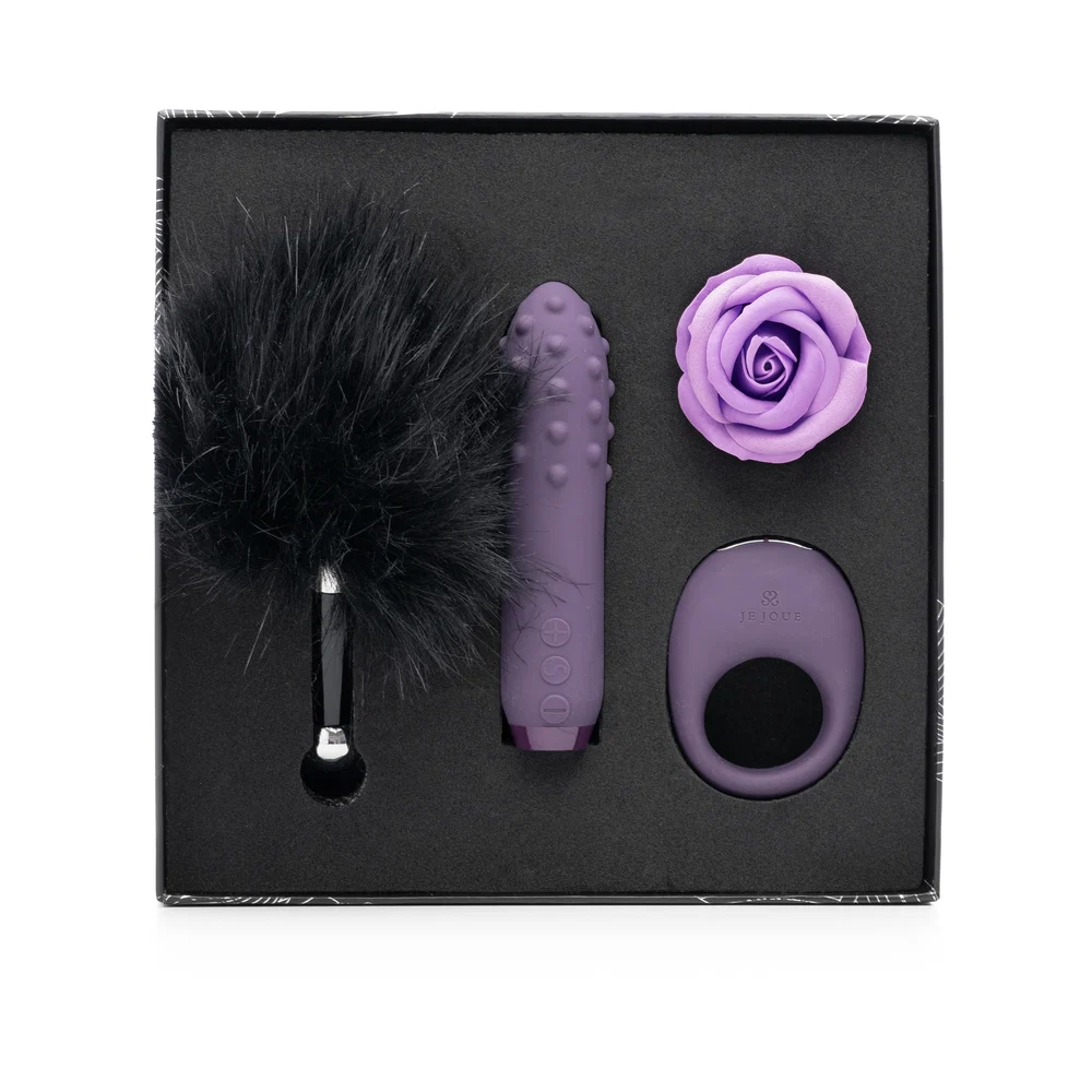 Je Joue Midnight Magic: Duet Bullet, Mio Ring, Feather Tickler, Rose Bath Melt - Image 3