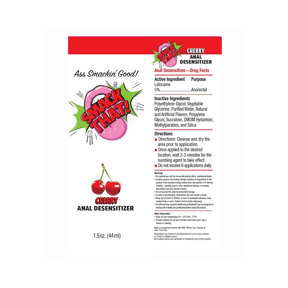 Smack That Anal Desensitizer Cherry 1.5 oz. - Image 7