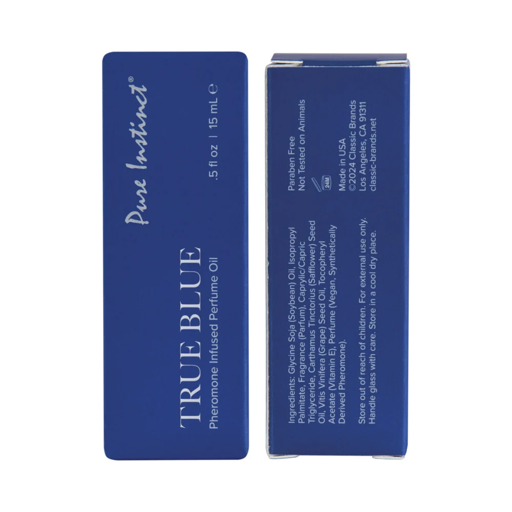 Pure Instinct Pheromone Perfume Oil With Dropper True Blue 15 ml 0.5 fl. oz. - Image 5