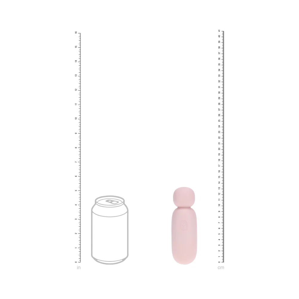 LoveLine Mochi Rechargeable Vibrator Waterproof Pink - Image 5