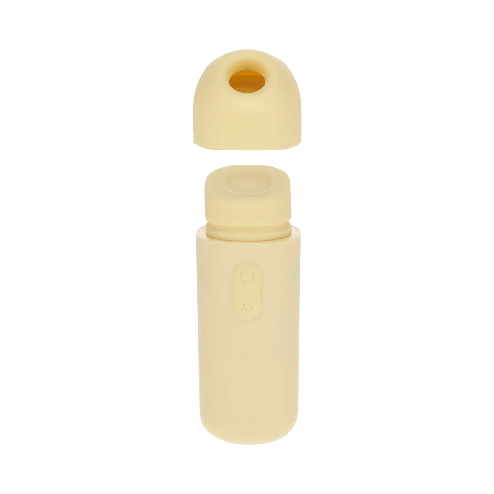 LoveLine Sweetie AirTapTech Rechargeable Vibrator Waterproof Yellow - Image 2
