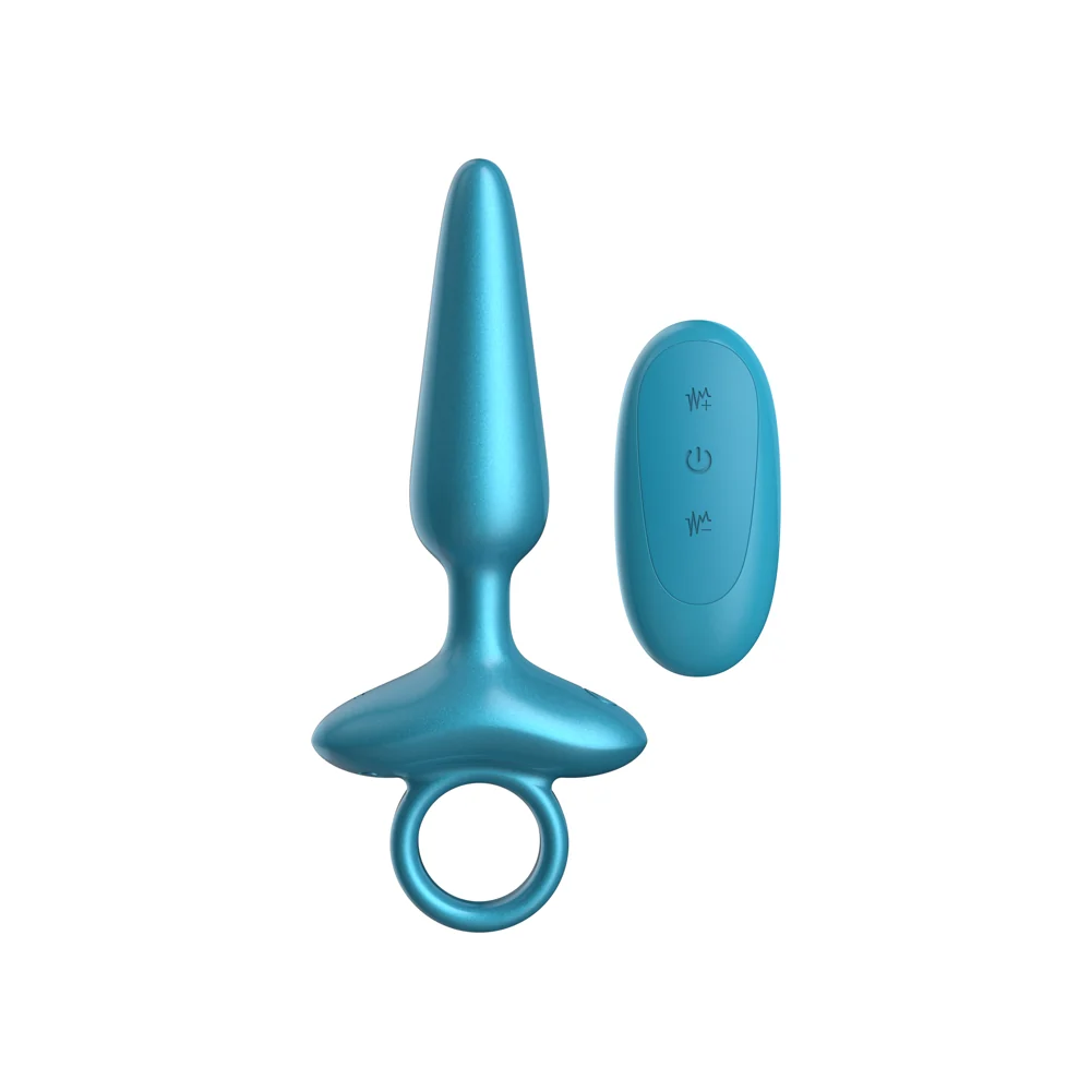 Luv Inc. Pr37: Pointy Ring Luv Plug Metallic Blue - Image 2