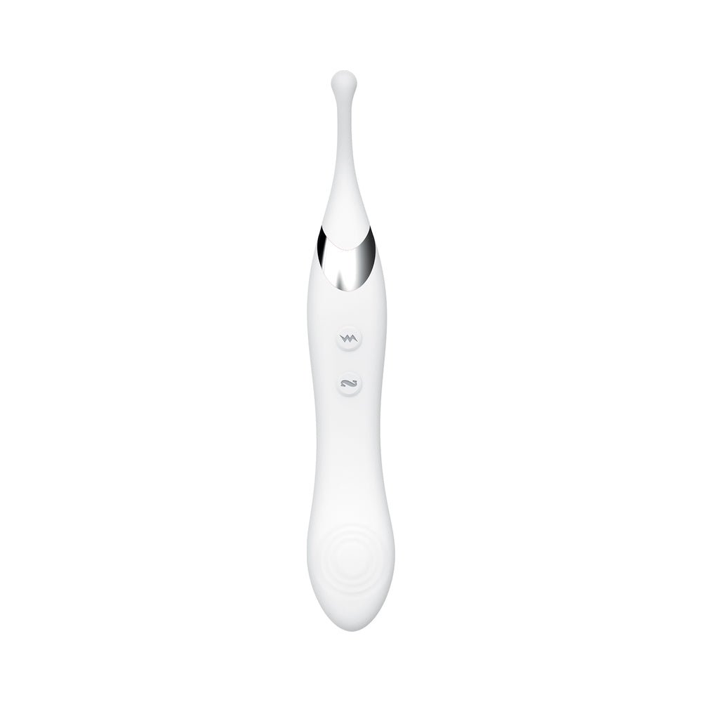 Clit-Tastic Arousing Clit Teaser with Attachments White - Image 2