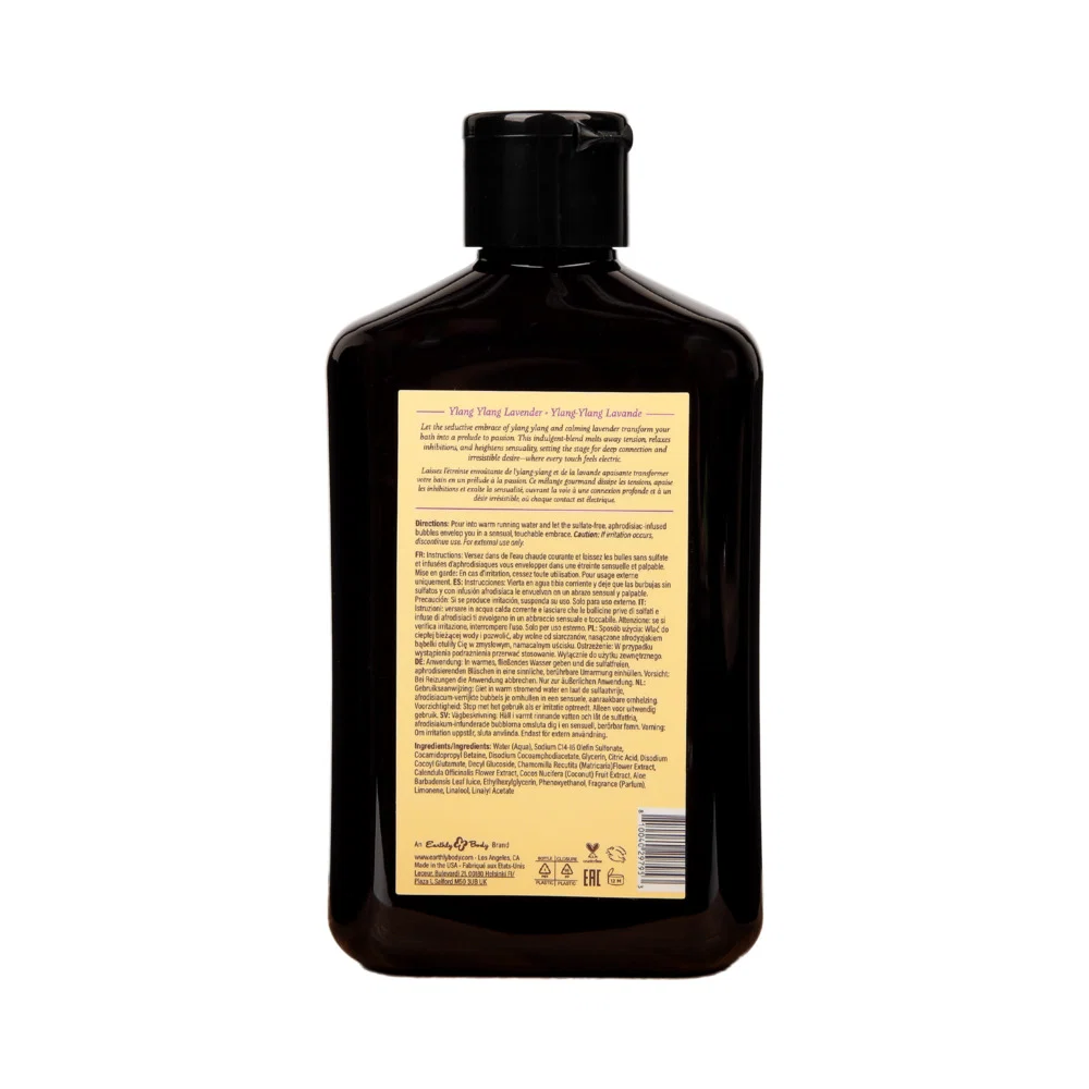 Earthly Body At Night Aphrodisiac Bubble Bath Ylang Ylang Lavender 8.4 oz. - Image 3