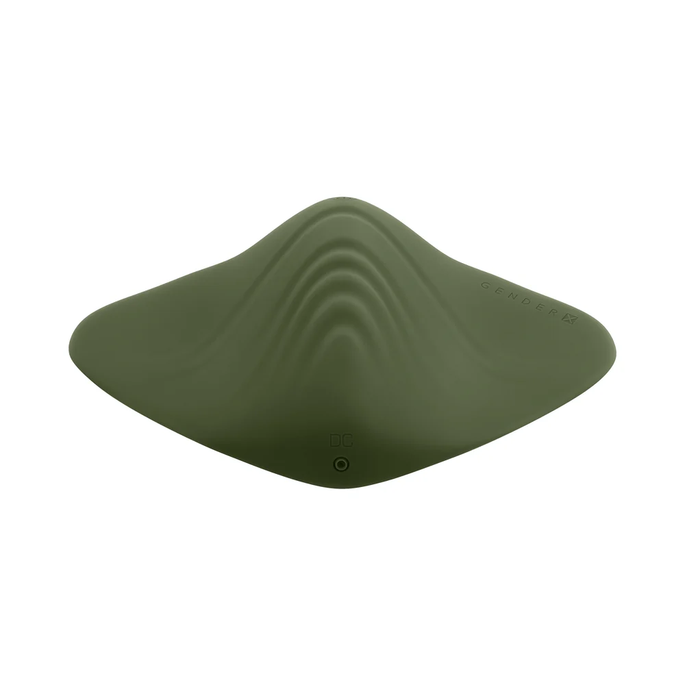 Gender X Pleasure Pad Rechargeable Grinding Pad & Stroker Silicone Green - Image 12