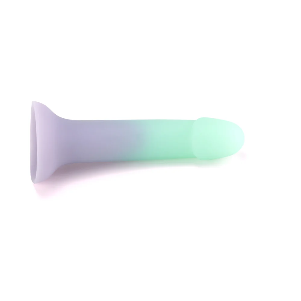 Adam & Eve Ombre Curve Liquid Silicone Dildo - Image 10