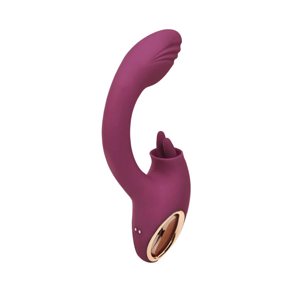 Adam & Eve Rose Gold Clit Tickler Dual Stimulating Vibrator - Image 11