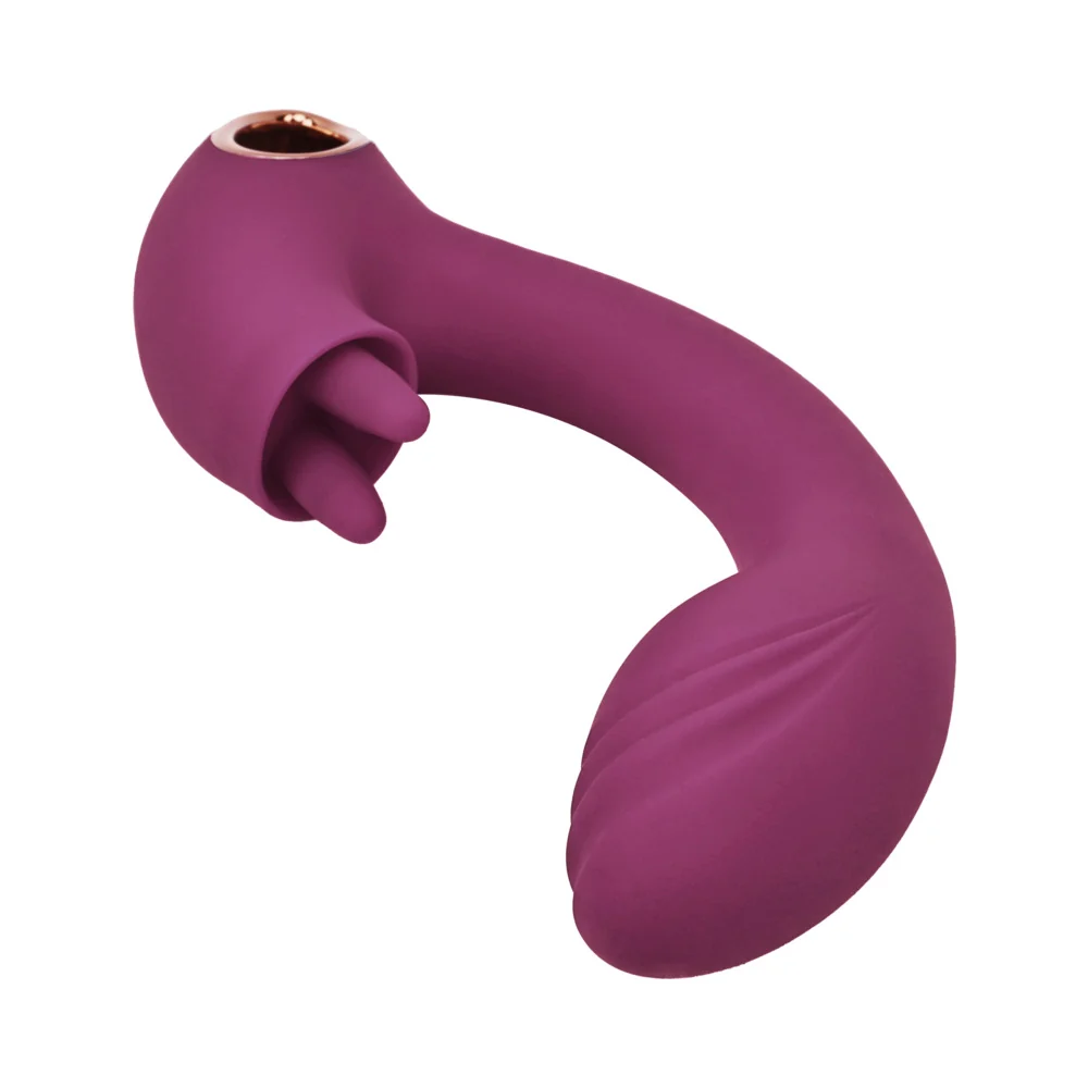 Adam & Eve Rose Gold Clit Tickler Dual Stimulating Vibrator - Image 12