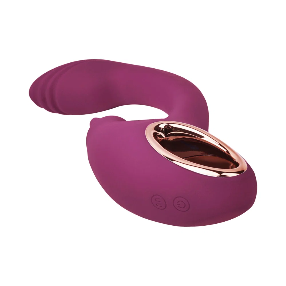 Adam & Eve Rose Gold Clit Tickler Dual Stimulating Vibrator - Image 13