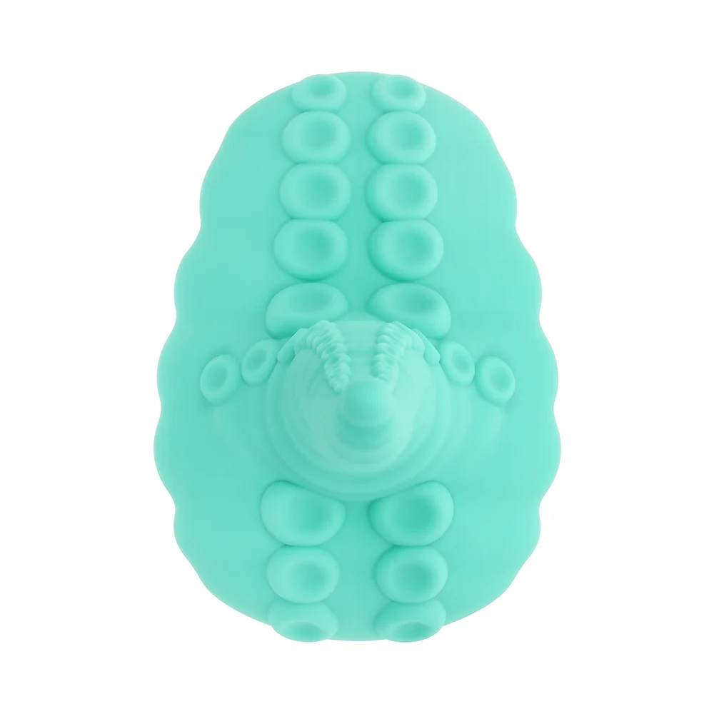 Evolved Tentacle Grinder Rechargeable Vibrating Grinding Silicone Teal - Image 12