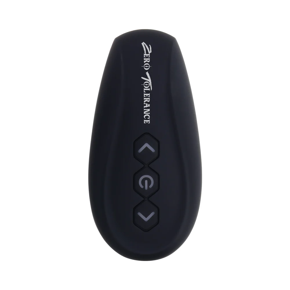 Zero Tolerance Mr Prostate Twirling Prostate Vibe with Remote Silicone Black - Image 11