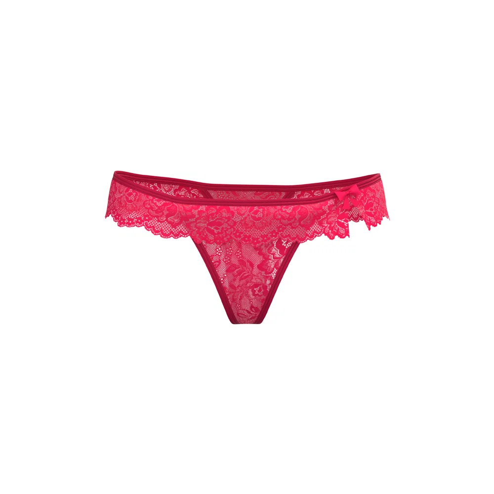 Magic Silk Get It Girl Flutter Thong Diva Pink L/XL - Image 8