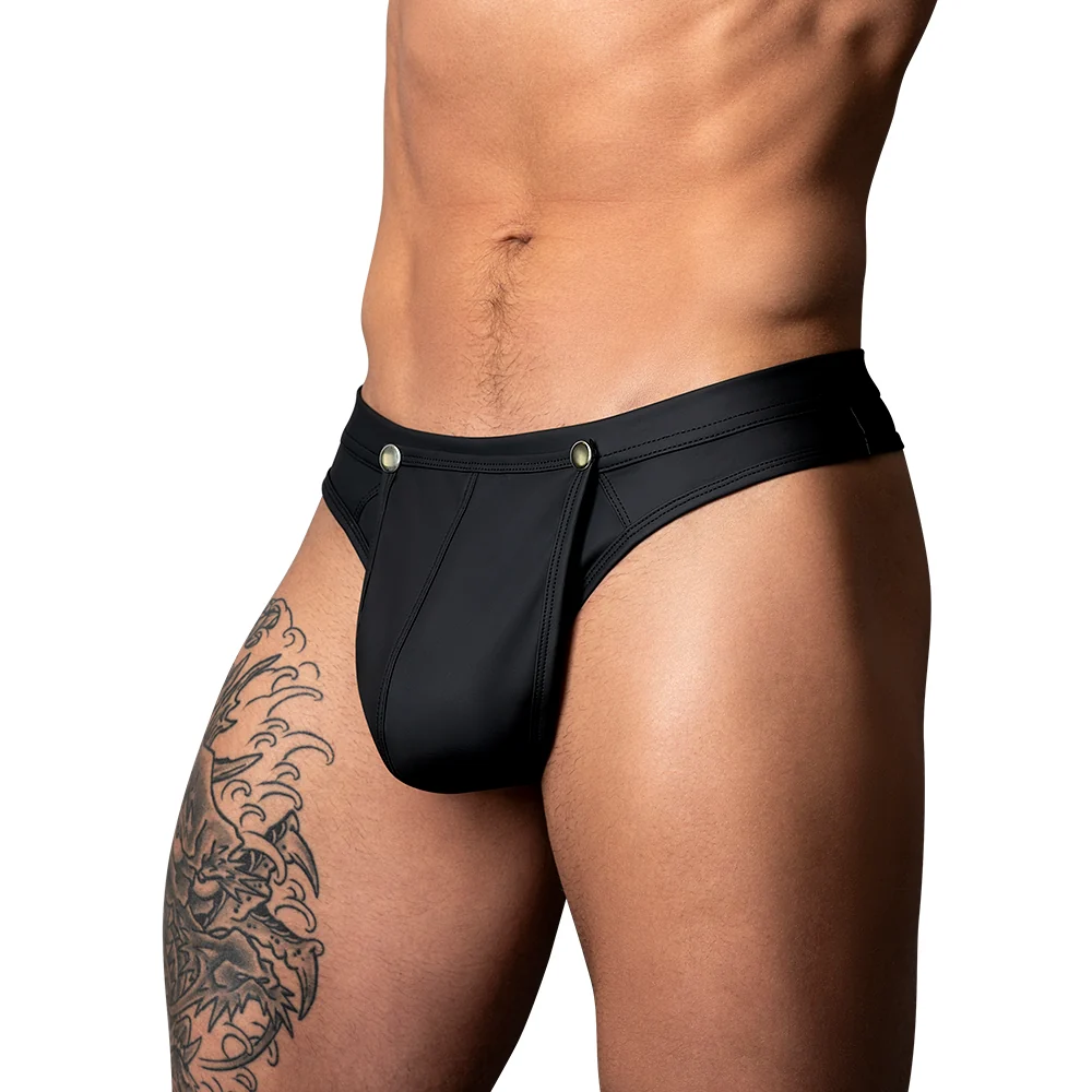 Male Power Oh Snap! Snap off Thong Black S/M - Image 7