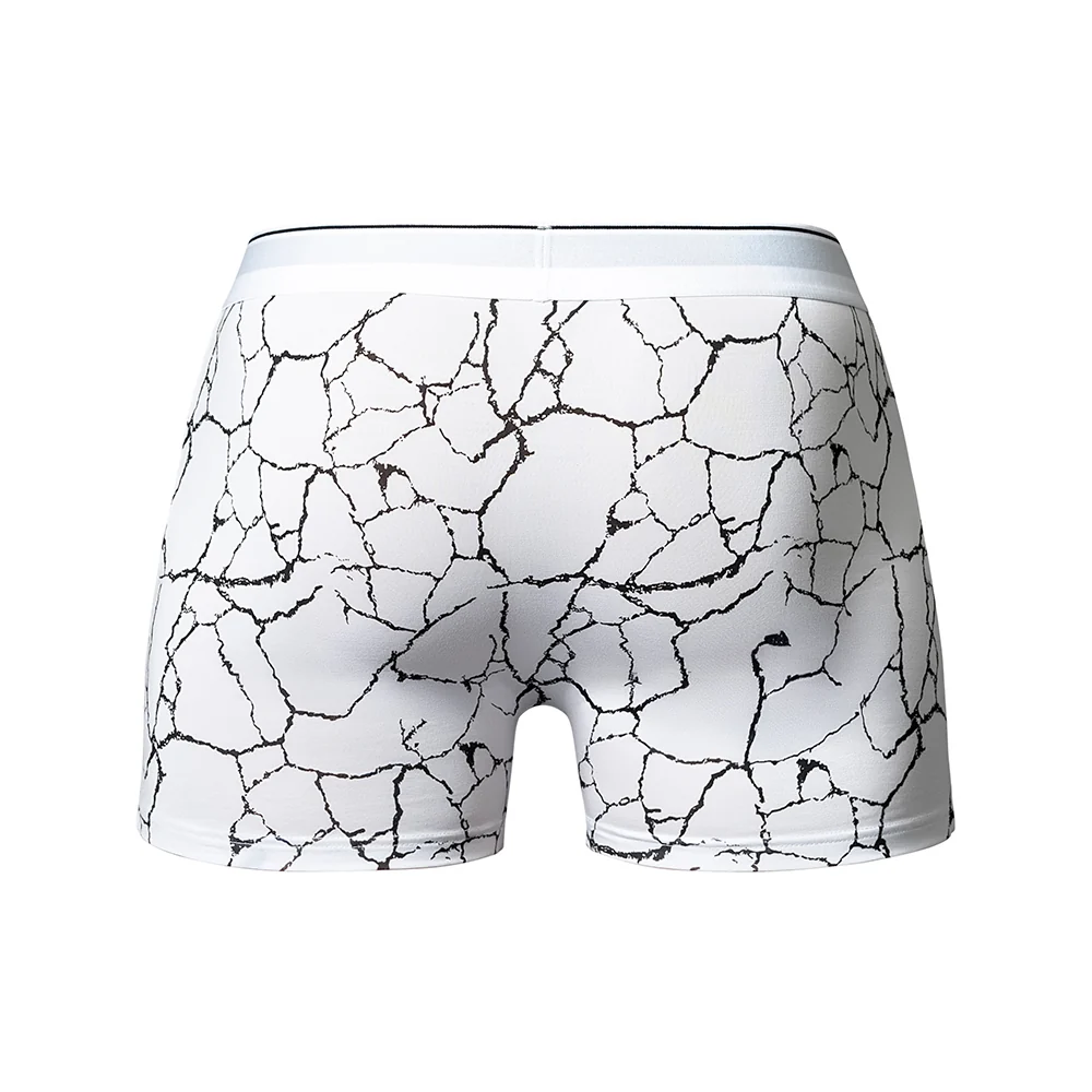 Male Power Soo Cumfy Boxer Brief Black/White M - Image 10