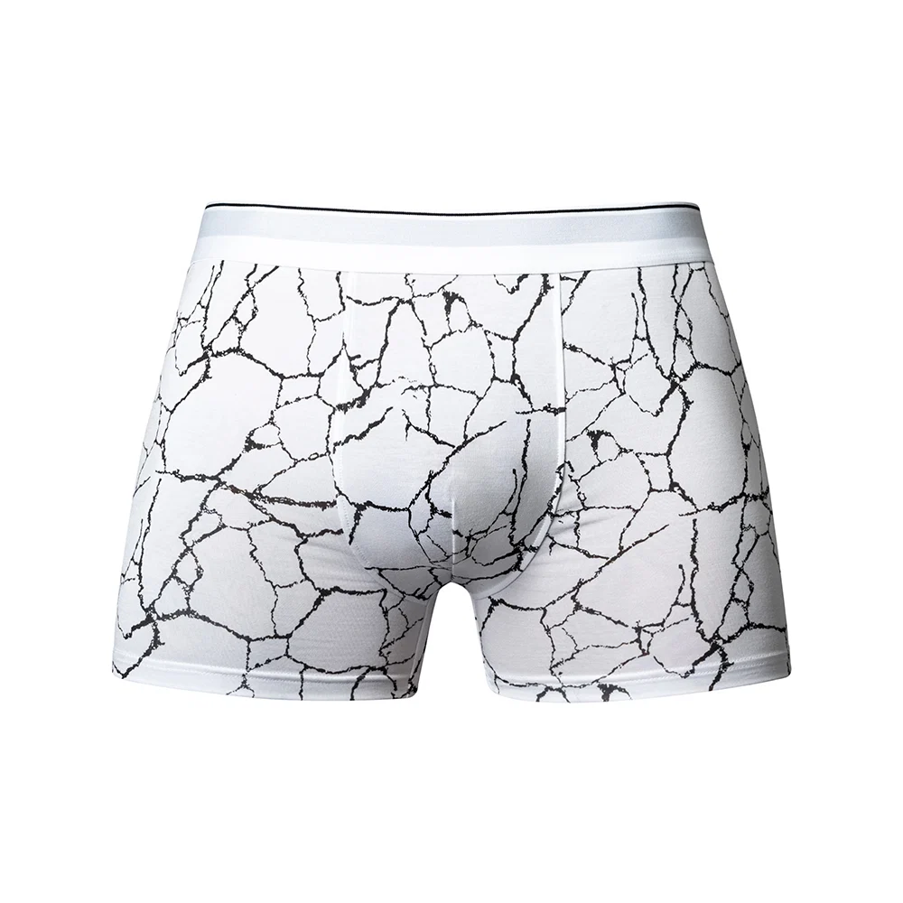 Male Power Soo Cumfy Boxer Brief Black/White L - Image 9