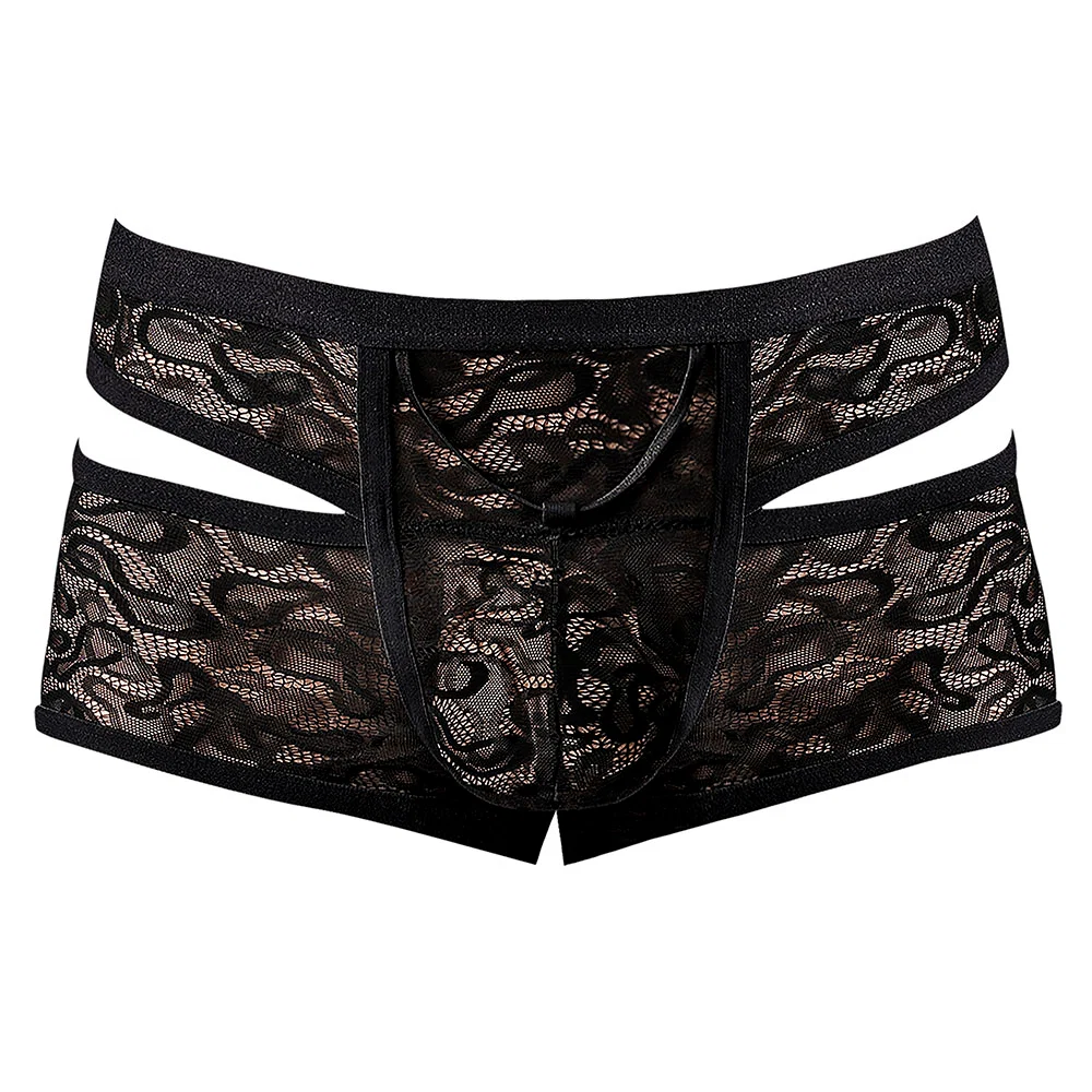 Male Power Lucifer Cutout Short Black M - Image 9