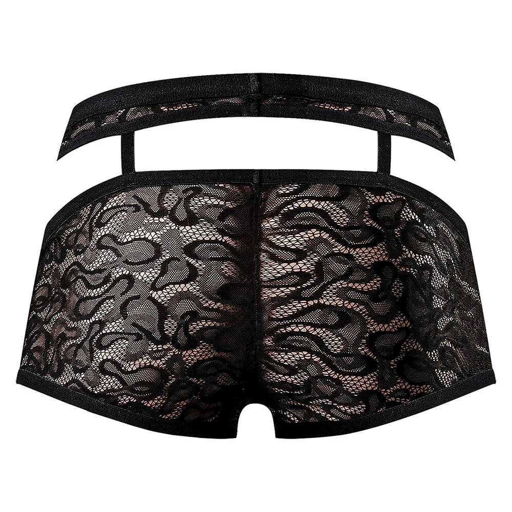 Male Power Lucifer Cutout Short Black M - Image 10