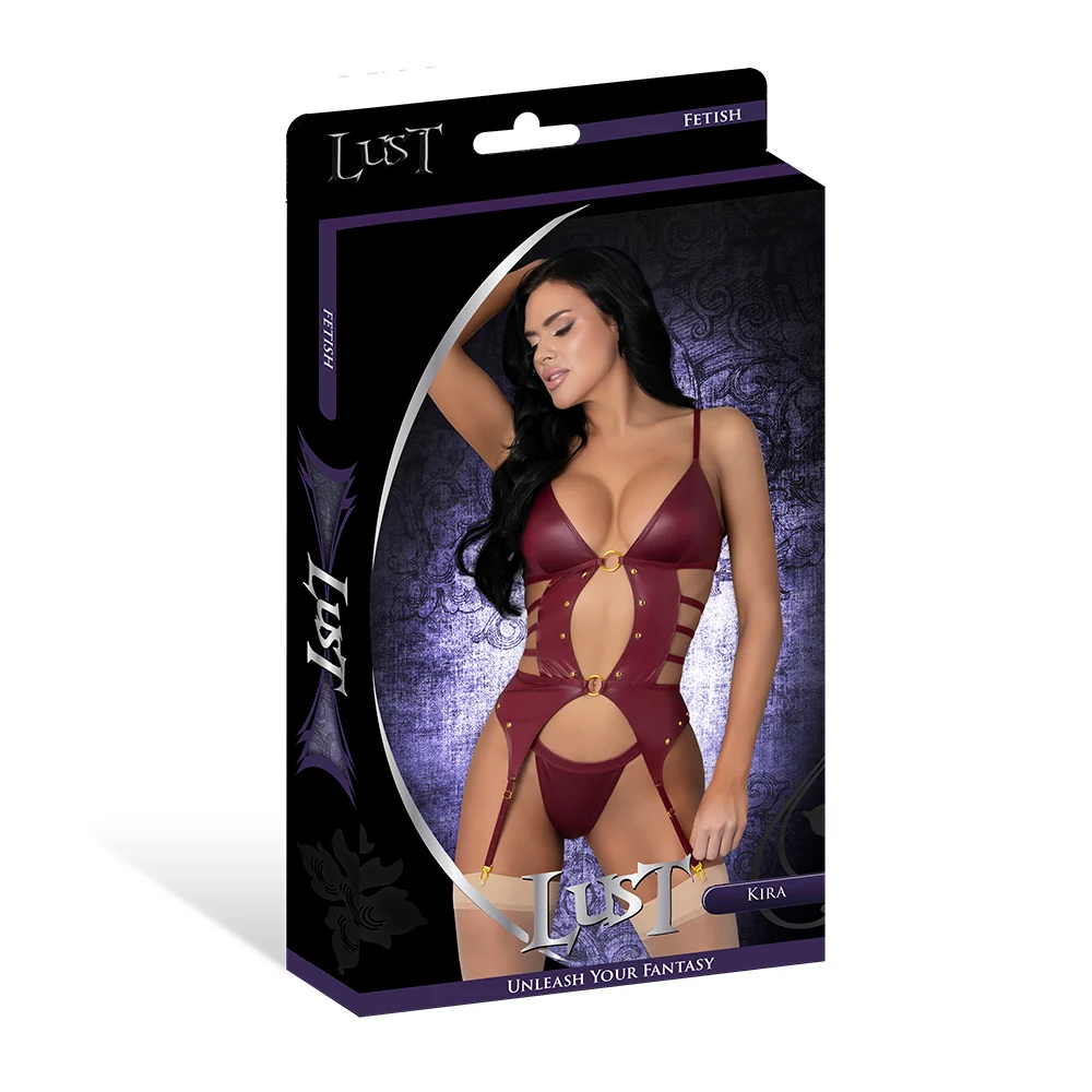 Lust Fetish Kira Burgundy S/M - Image 5