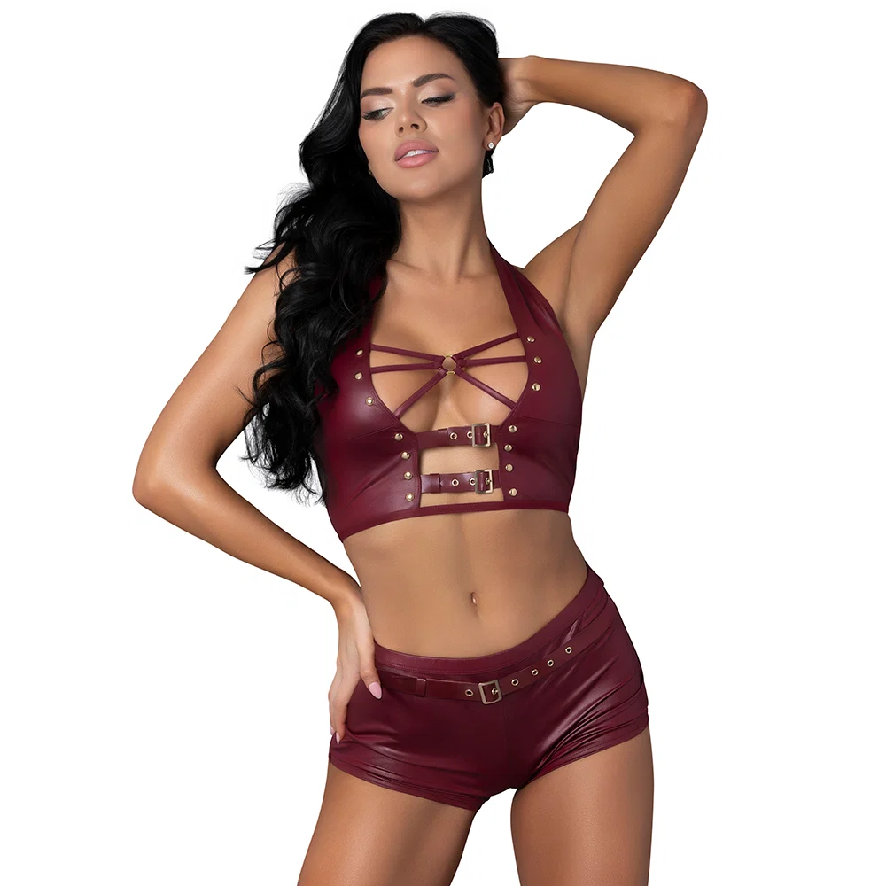 Lust Fetish Thalia Burgundy L/XL - Image 2