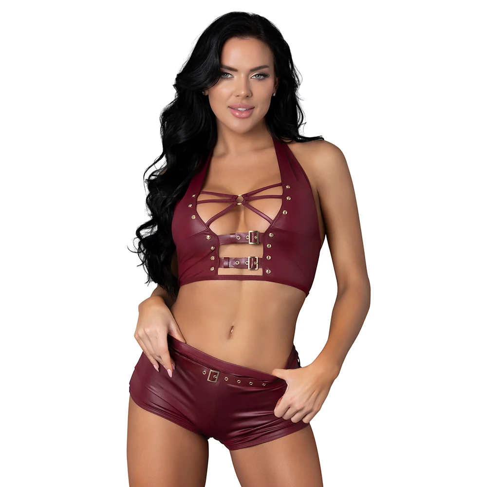 Lust Fetish Thalia Burgundy L/XL - Image 3