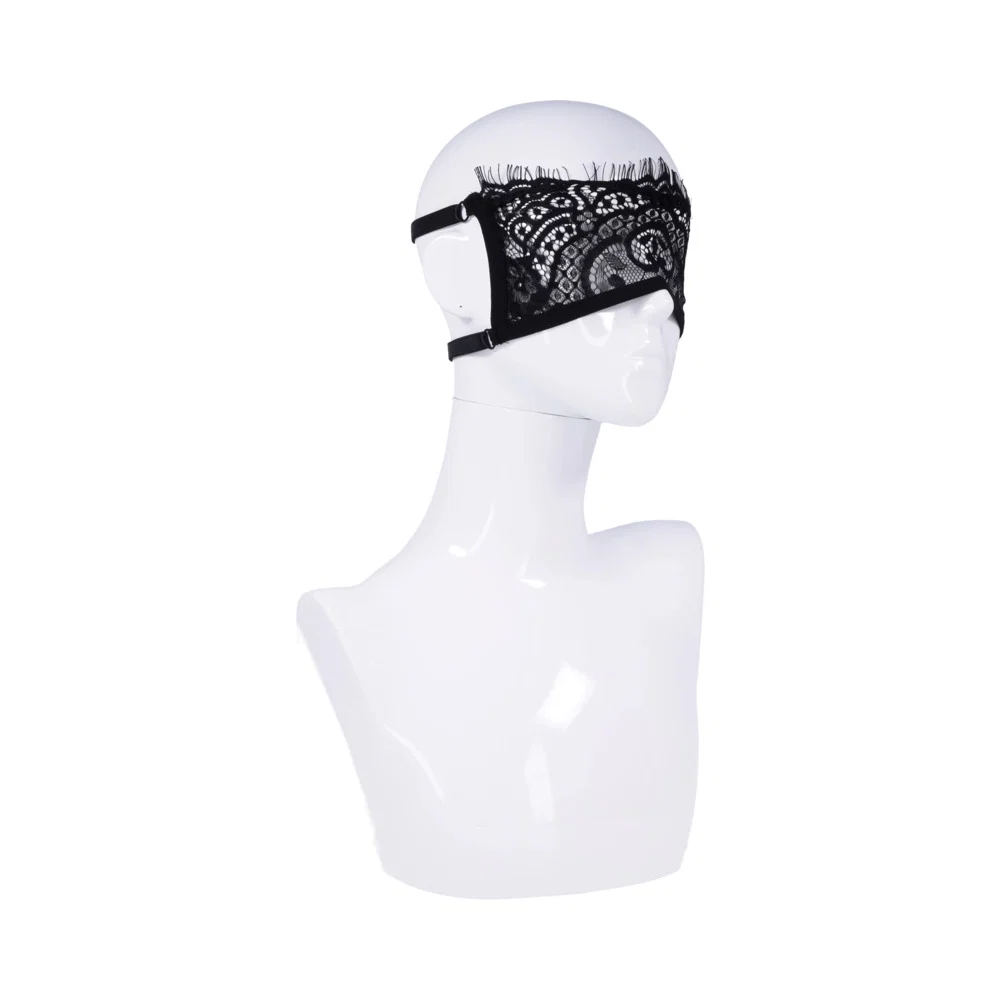 Sportsheets Sex & Mischief Veiled Vision Lace Blindfold - Image 4