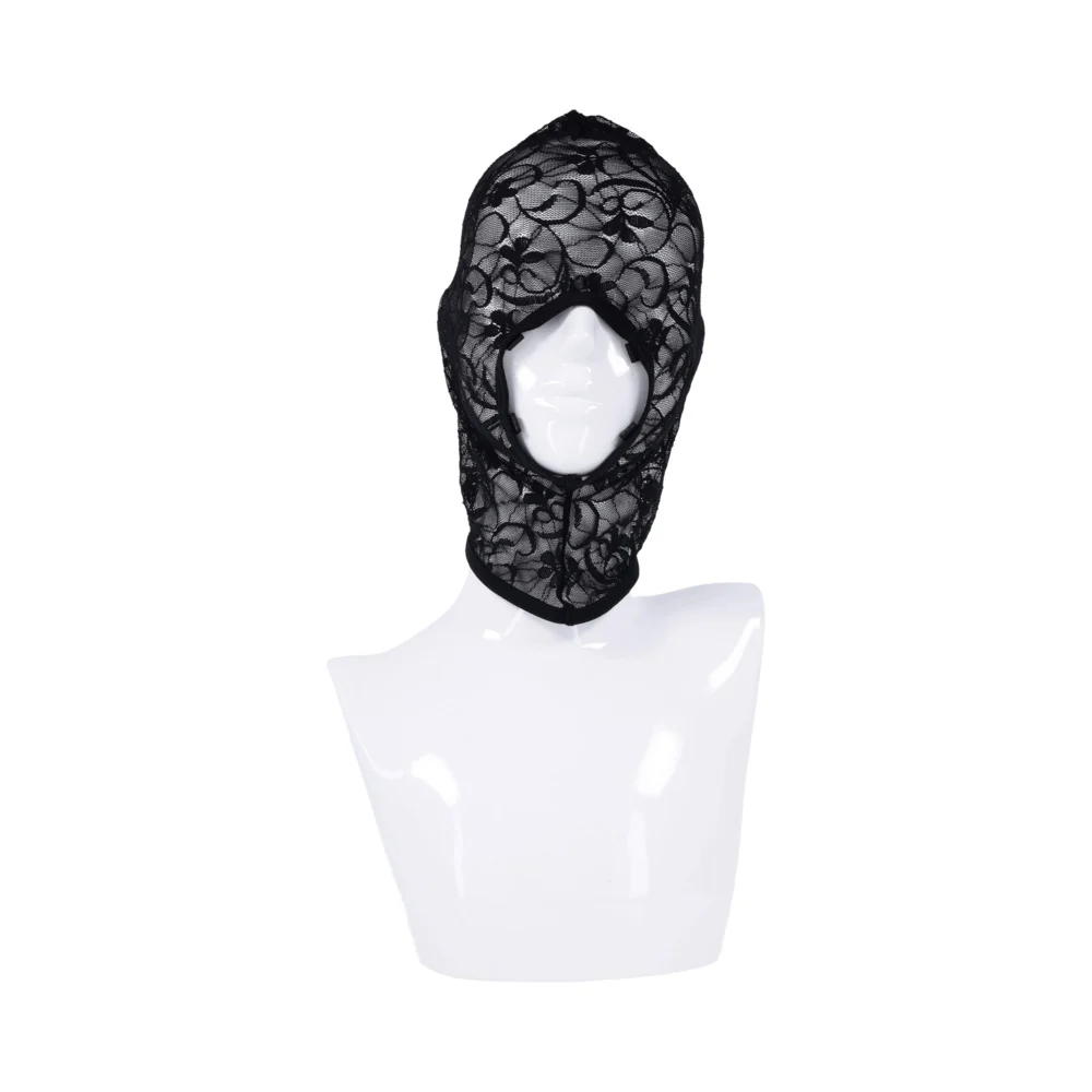 Sportsheets Sex & Mischief Lace Hush Hood - Image 4