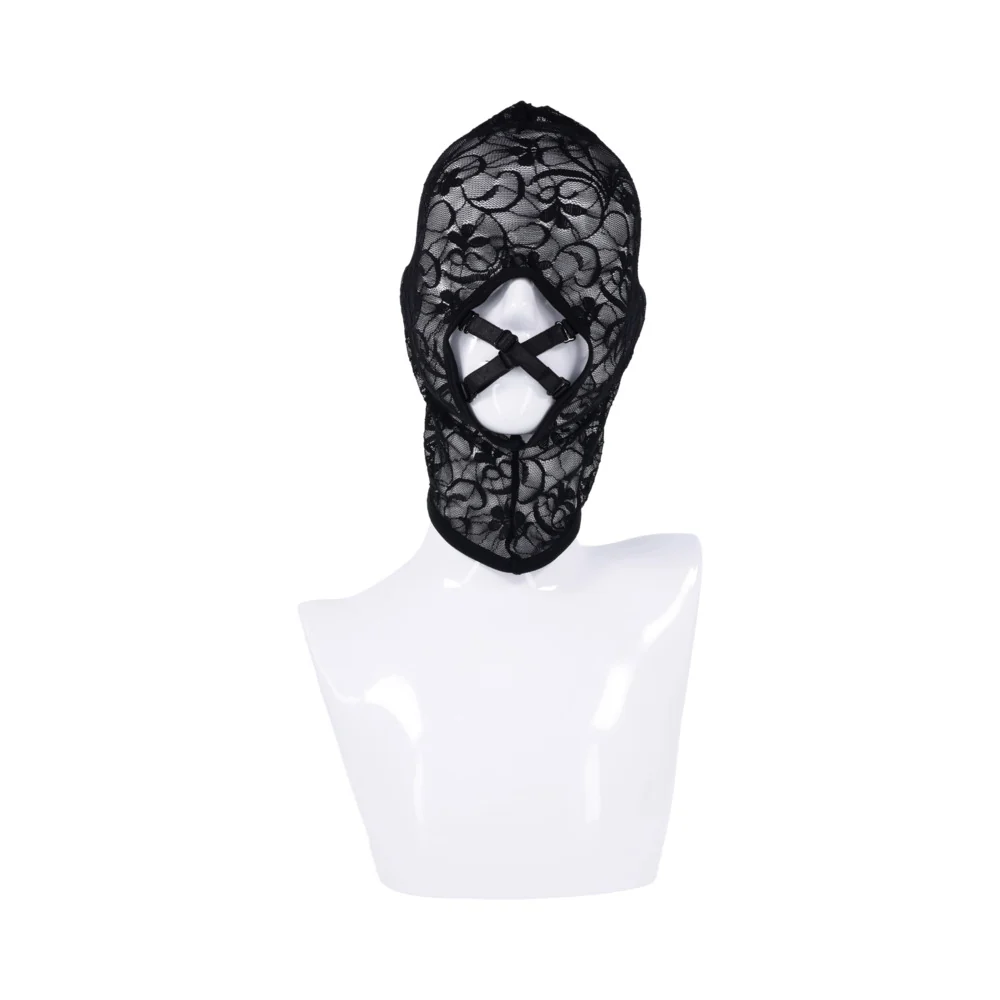 Sportsheets Sex & Mischief Lace Hush Hood - Image 5