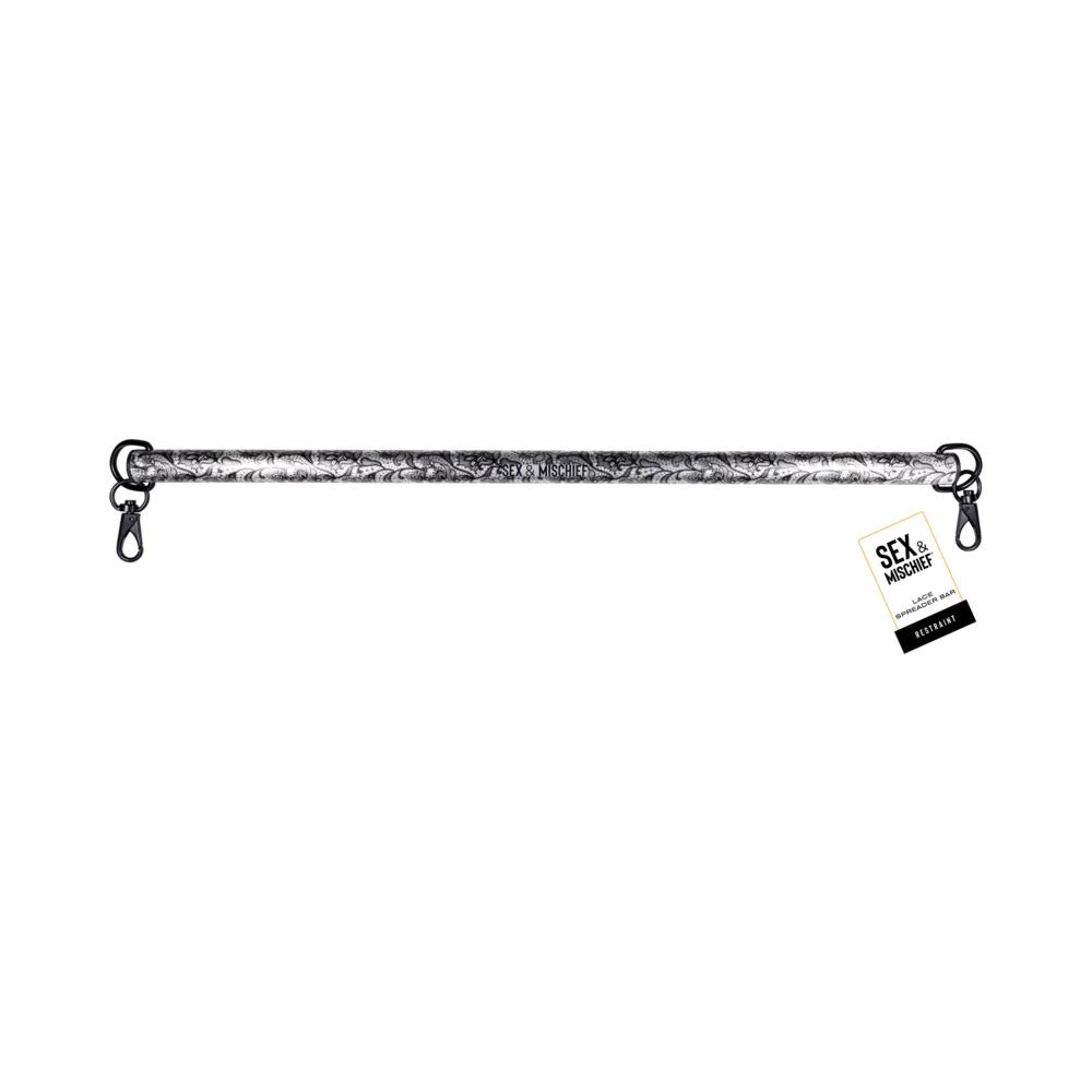 Sportsheets Sex & Mischief Lace Spreader Bar - Image 3
