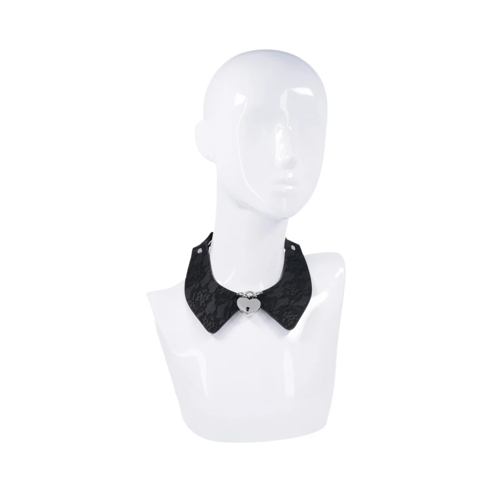 Sportsheets Sex & Mischief Heartbound Lace Day Collar - Image 4