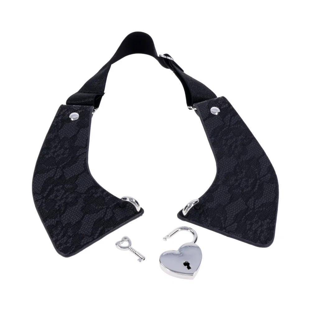 Sportsheets Sex & Mischief Heartbound Lace Day Collar - Image 7