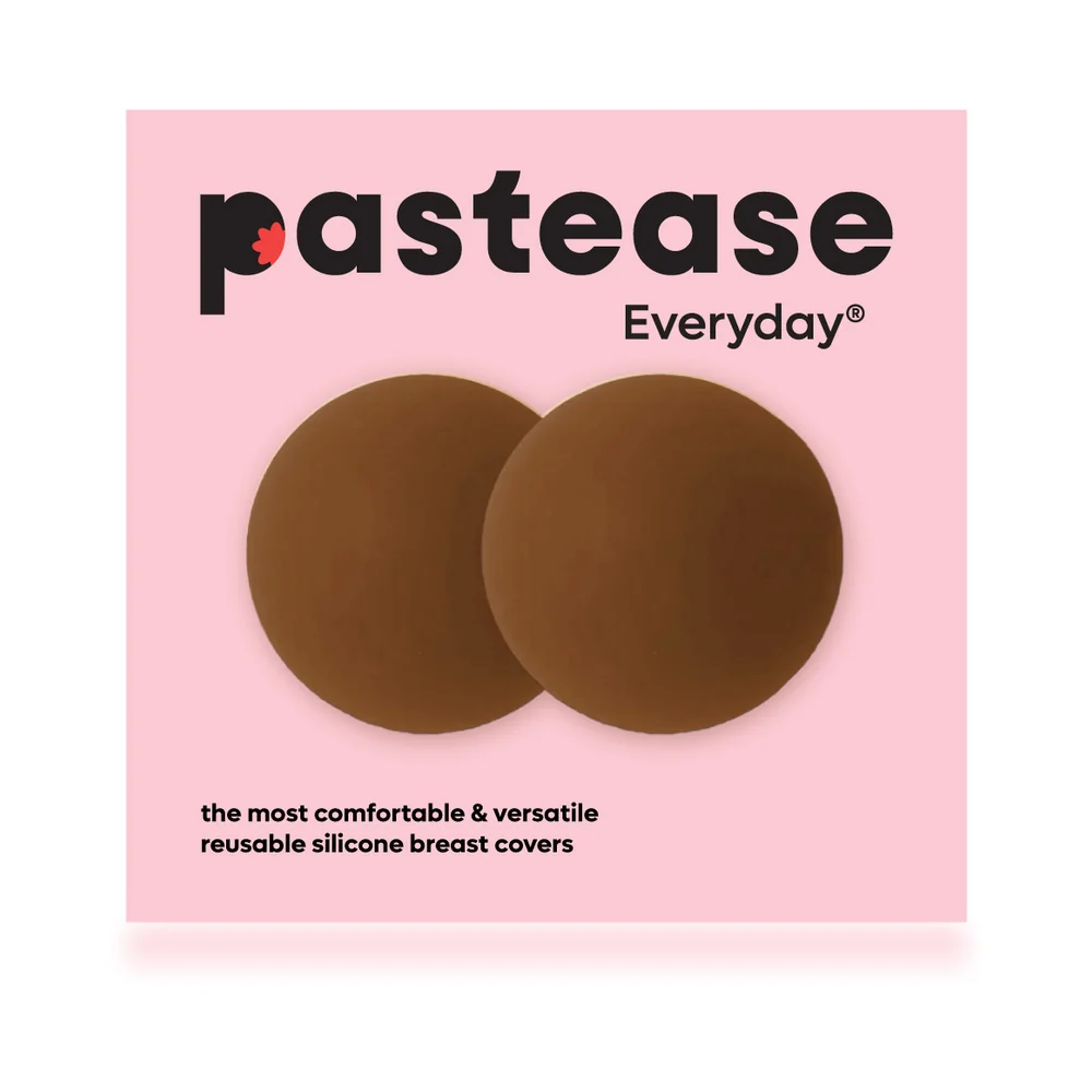 Pastease Halos Reusable Sticky Adhesive Silicone Nipple Cover Dark Small A-C Cup - Image 6