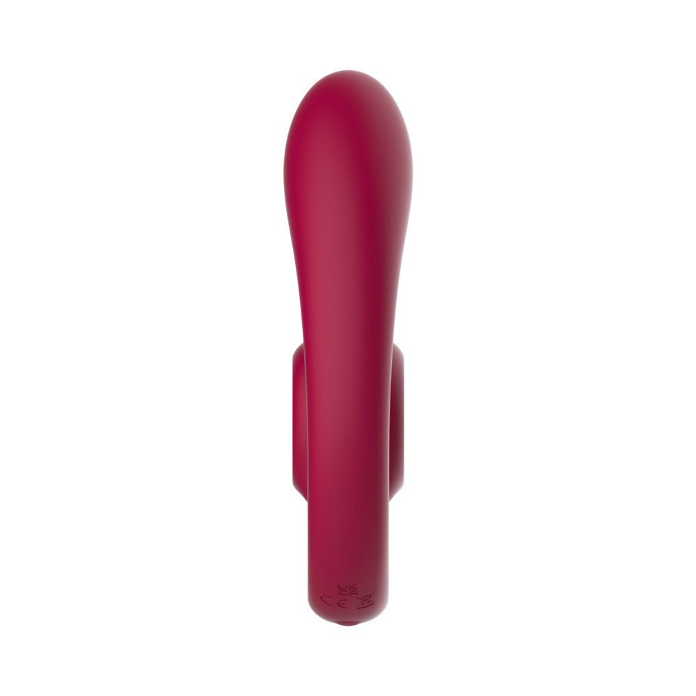 SVibe Snail GIZI Duo Couples Stimulator Burgundy - Image 6
