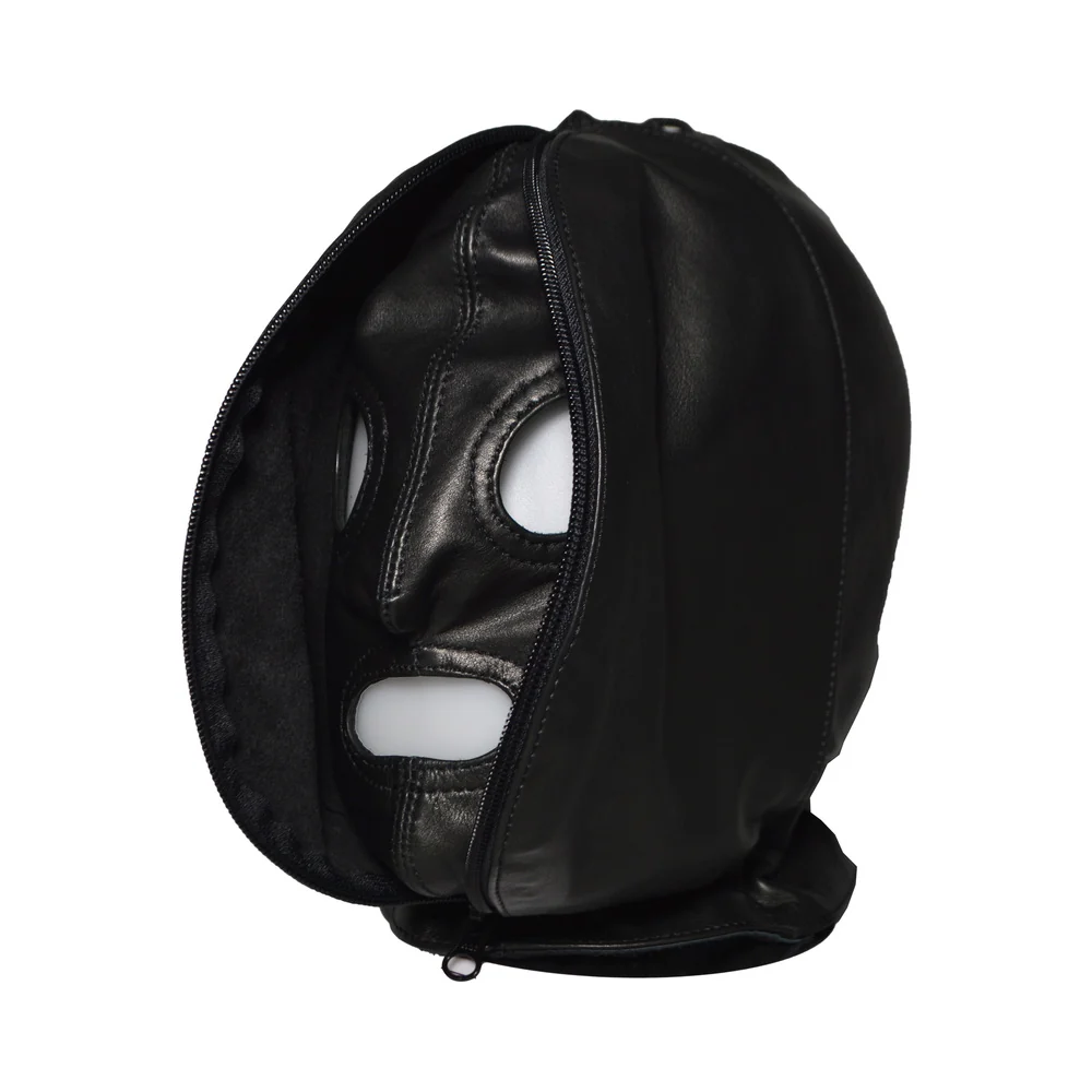 Prowler RED Leather Double Hood with Front Zipper - Image 4