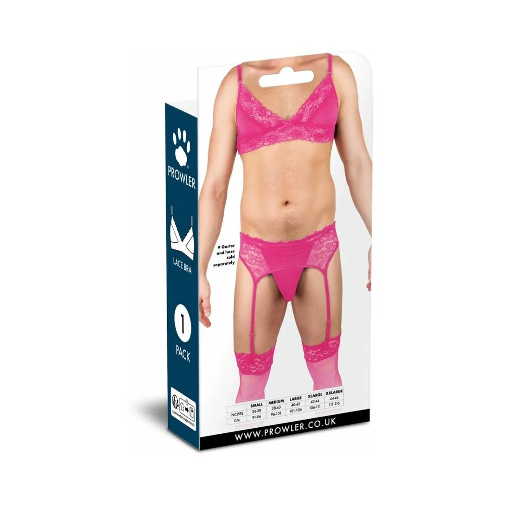 Prowler Lace Bra Pink XL - Image 5