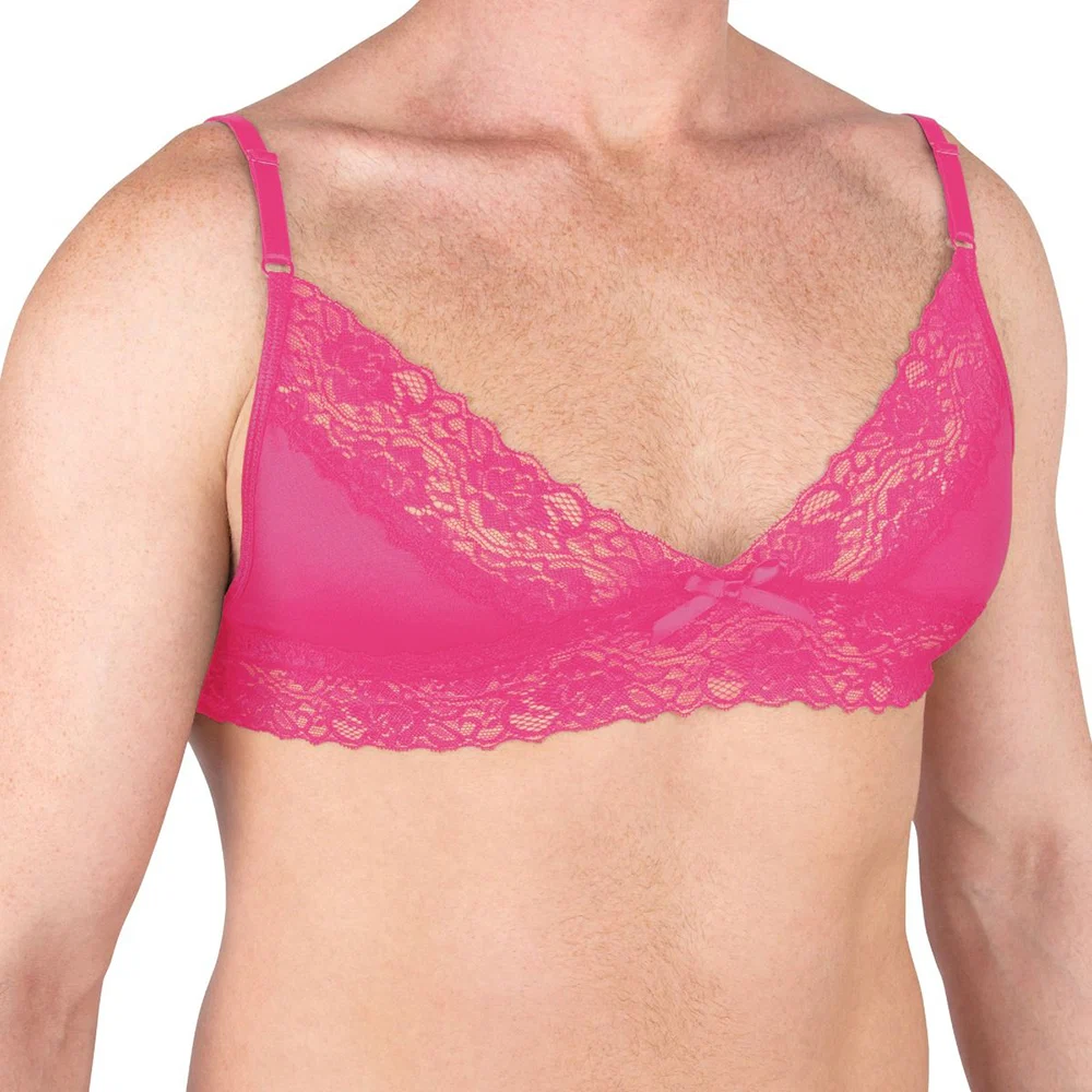 Prowler Lace Bra Pink 2XL - Image 4