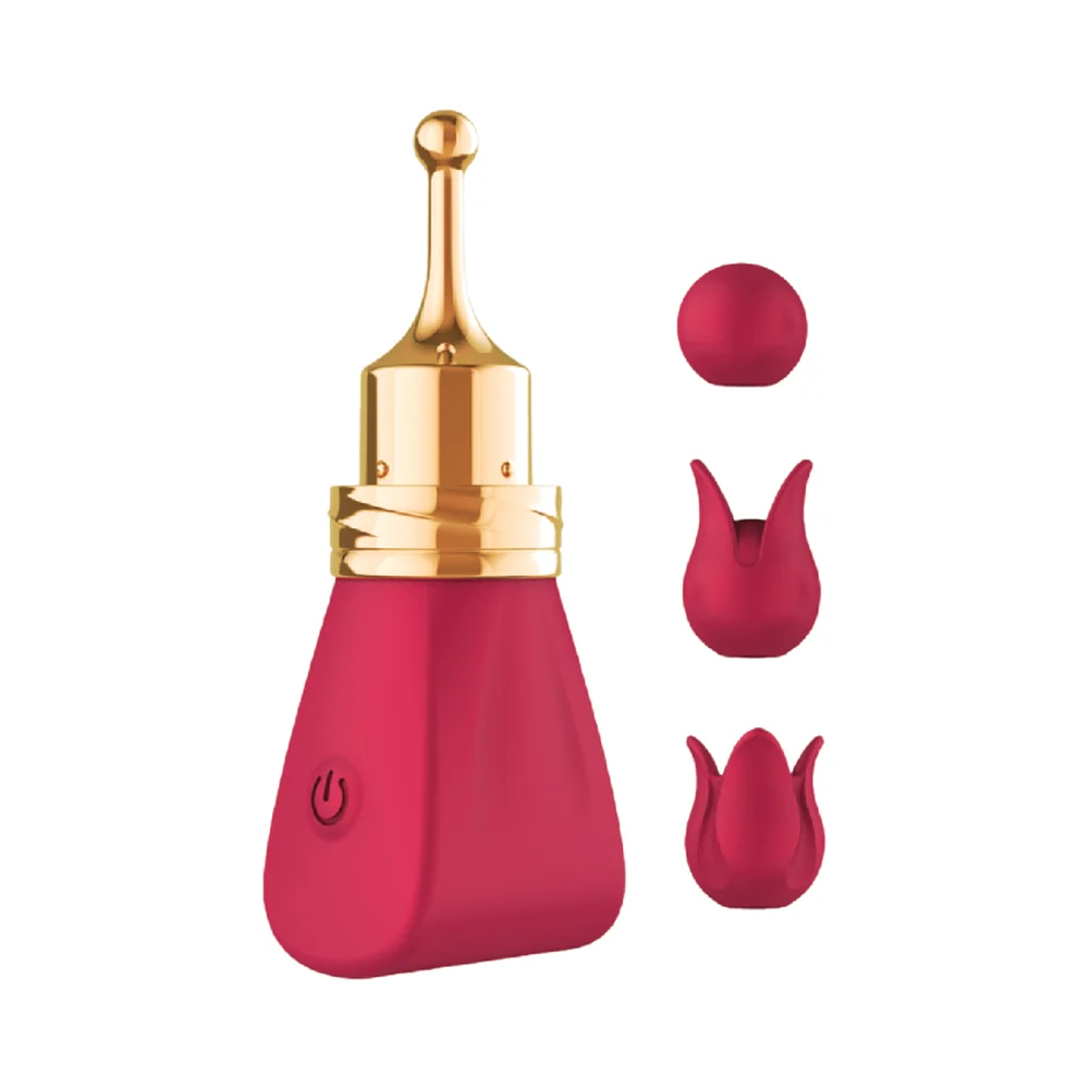 Gold Glam Tri-Tip Vibe Red - Image 5